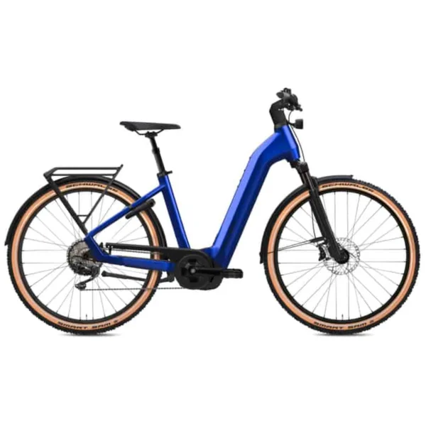 Flyer Gotour 7.12 XC SUV E-Bike Trekkingrad Tiefeinsteiger 29″ blau