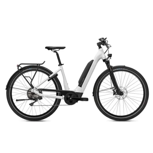 Flyer Upstreet 5 7.12 XC E-Bike Trekkingrad Tiefeinsteiger 27.5″ weiß M = 47 cm