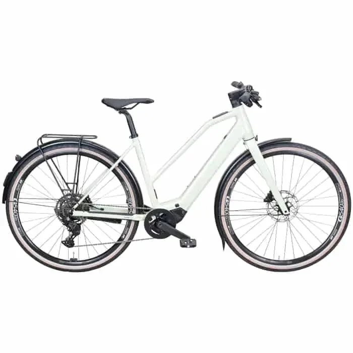 Flyer Upstreet SL 3.10 E-Bike City Bike Trapez 28″ grün