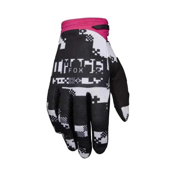 Fox 180 Digi Image Crosshandschuhe schwarz-pink S