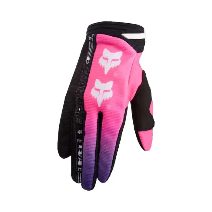 Fox 180 Elevated Kinderhandschuh schwarz pink neon YS
