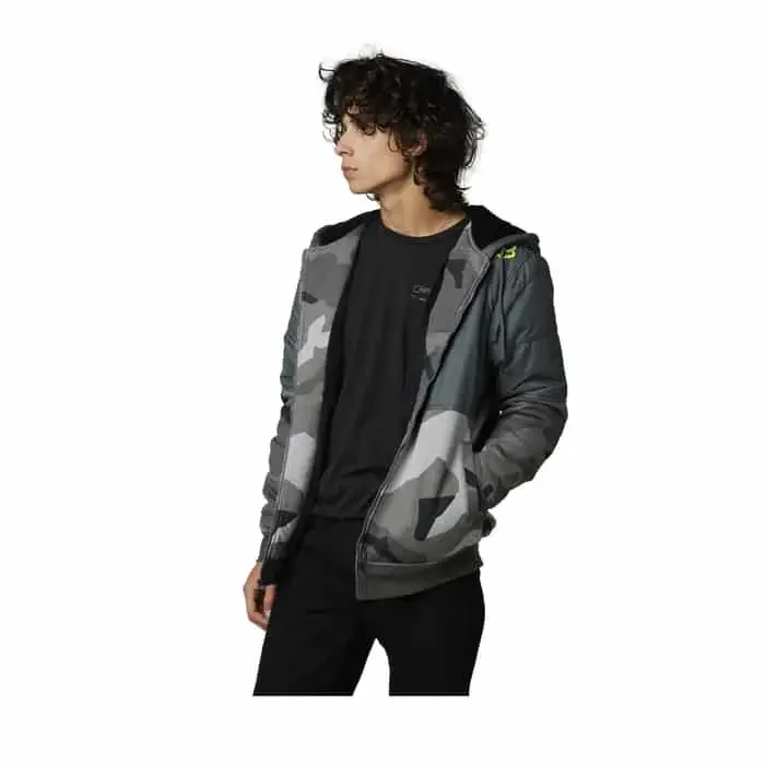 Fox Lindon Sasquatch Kapuzen Thermojacke Herren schwarz camo M