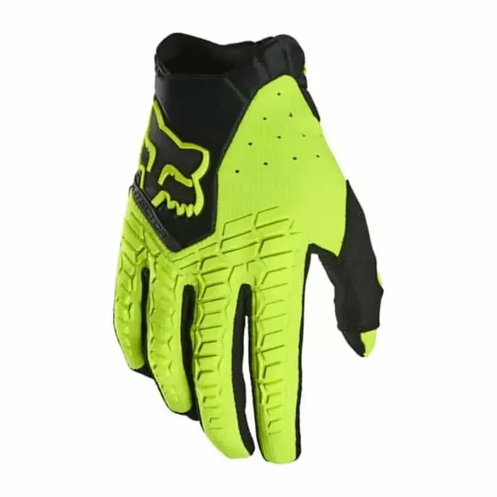 Fox Pawtector Motorradhandschuhe Motocross fluo gelb XL