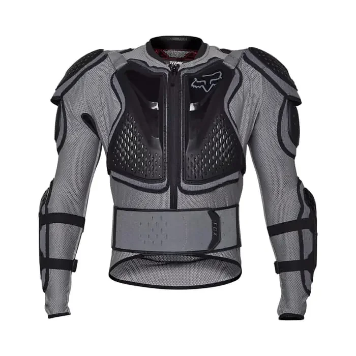 Fox Titan Sport Protektorenjacke Wolkengrau M