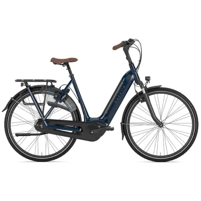 Gazelle Arroyo C7+ HMB Elite E-Bike City Bike Tiefeinsteiger 28″ blau 61 cm