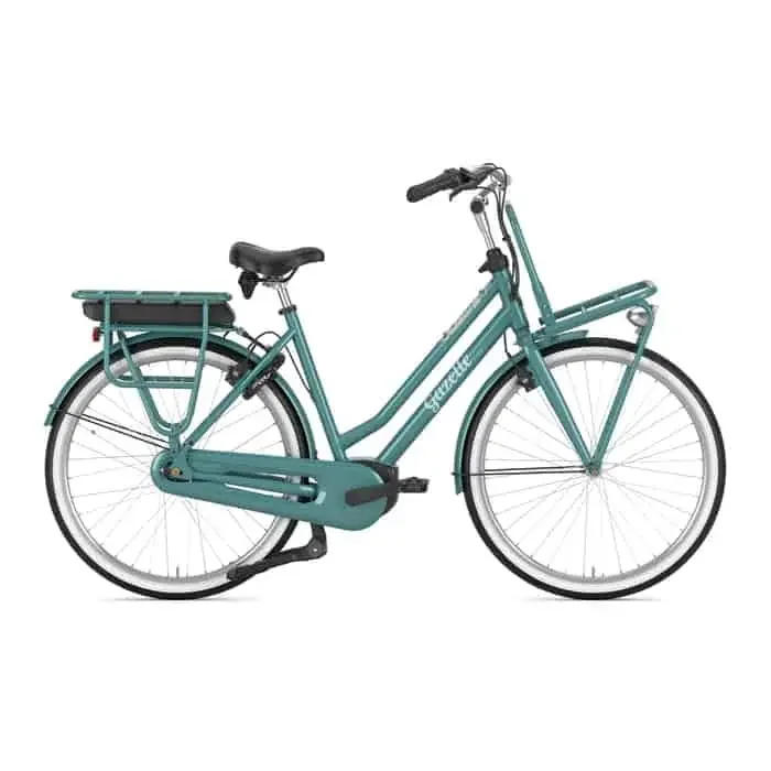 Gazelle Miss Grace C7+ E-Bike City Bike Trapez 28″ blau 54 cm