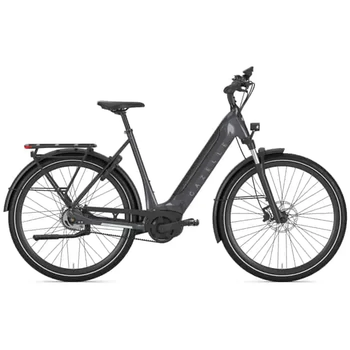 Gazelle Ultimate C5 S5 HMB E-Bike City Bike Tiefeinsteiger 28″ grau