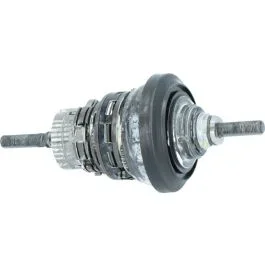 Getriebe Einheit Shimano Nexus 7 Bremsnabe SG-C3001-7C-DX mit Bremsarm (184 mm Achse)