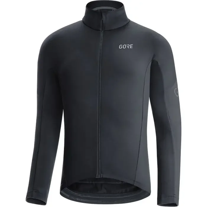 Gore C3 Thermo Radtrikot langarm Herren schwarz L