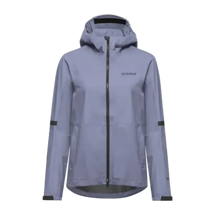 Gore Lupra GTX 2.0 Hooded Regenjacke Damen amethyst grey L/42