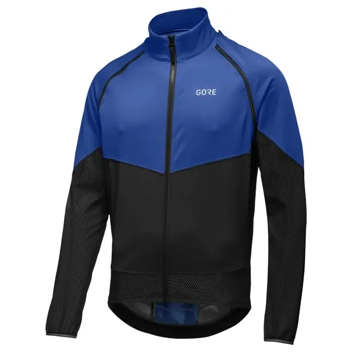 Gore Phantom GTX Infinium Windjacke Herren mit abnehmbaren Ärmeln blau-schwarz S