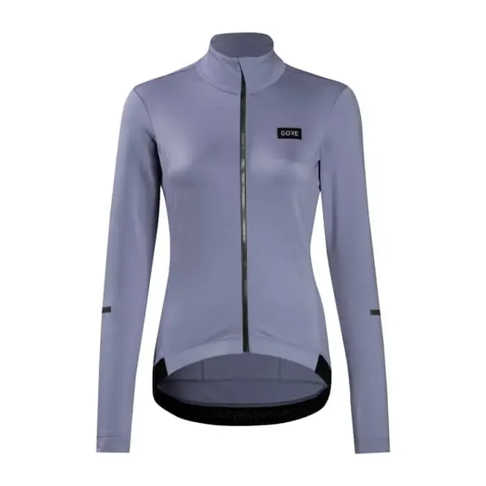 Gore Progress Thermo FZ Radtrikot langarm Damen grau L/42