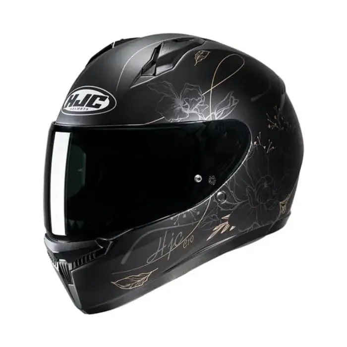 HJC C10 Epik Motorradhelm Kinder schwarz XXS
