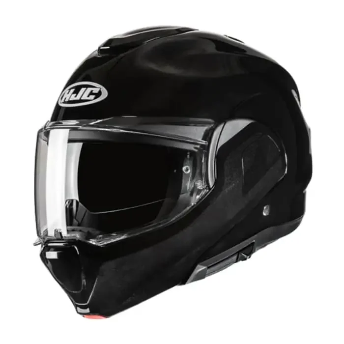 HJC F100 Solid Motorradhelm schwarz-glänzend M