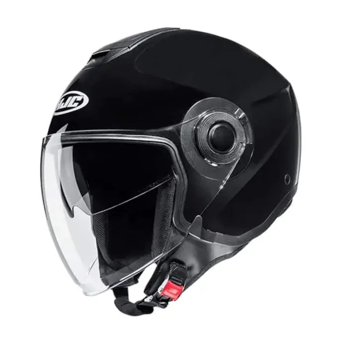 HJC HCJ i40 Solid Jethelm schwarz-glanz S