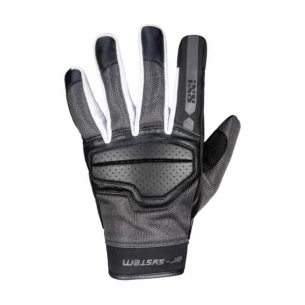 IXS Evo-Air Motorrad-Handschuhe schwarz-weiß S