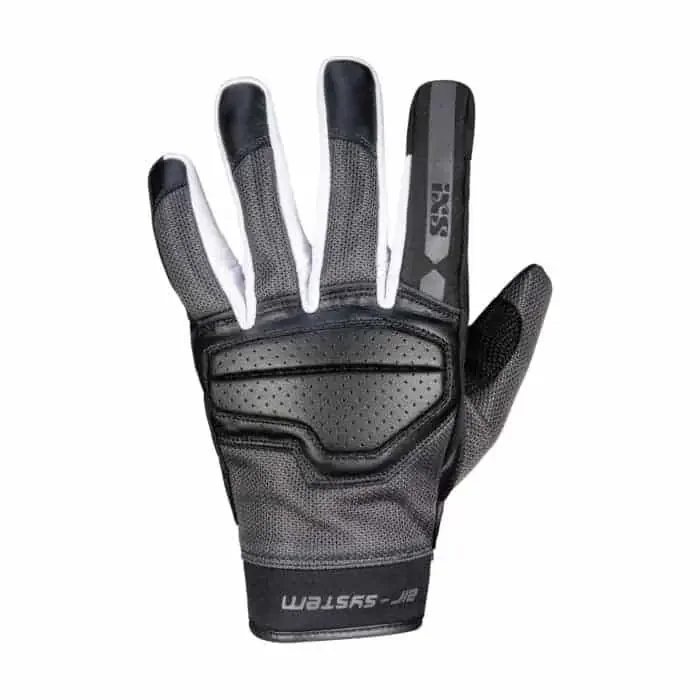 IXS Evo-Air Motorrad-Handschuhe schwarz-weiß XXL