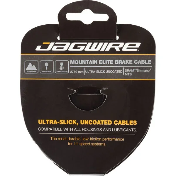 Jagwire Bremszug MTB Elite Ultra-Slick (poliert) – 1,5 x 2750 mm
