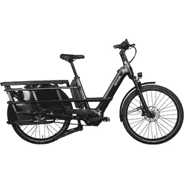 KETTLER QUADRIGA CARGOLINE 5G BELT – 26 Zoll 625Wh 5N Wave – chrome matt black matt