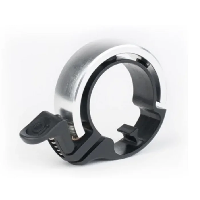 Knog Oi Classic Fahrradklingel silber