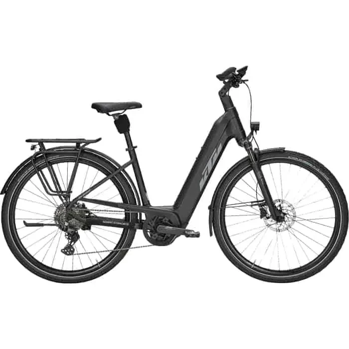 KTM Cento 10 E-Bike Trekkingrad Wave 46 cm Schwarz 28″