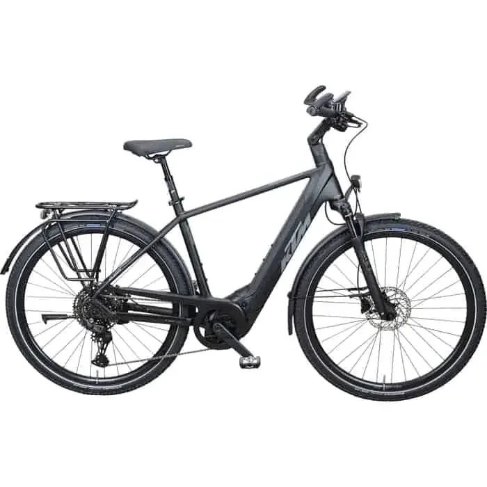KTM Macina Ultimate Pro 800 E-Bike Trekkingrad Herren 28″ schwarz 60 cm = XL