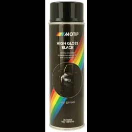 LACK 500ml HOCHGLANZ SCHWARZ