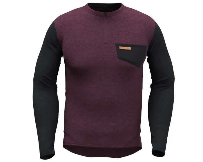 Leatt MTB Trail 4.0 Trikot langarm | malbec