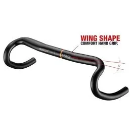 Lenker Satori X-Race Aero Ø31,8mm / B=400mm – Mattschwarz