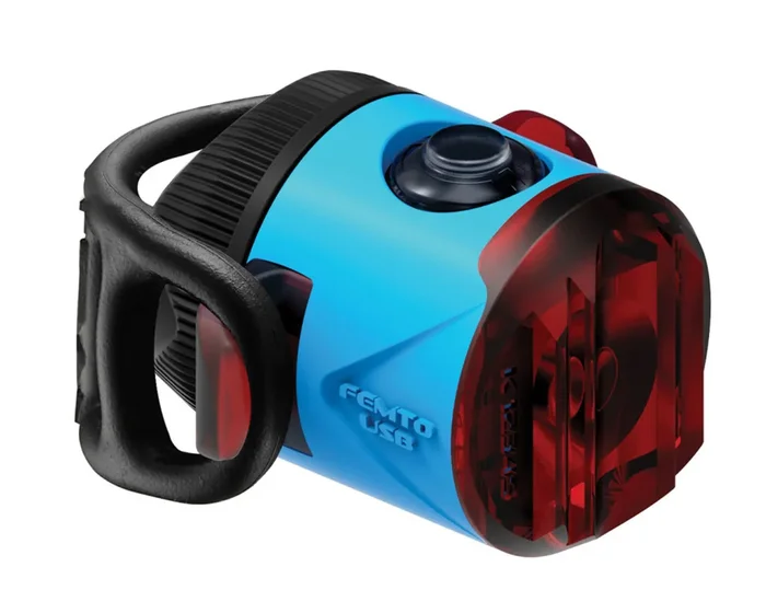 Lezyne LED Femto Drive StVZO Akku Rücklicht | blau