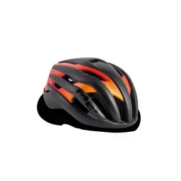 MET Trenta Fahrradhelm (schwarz / orange)