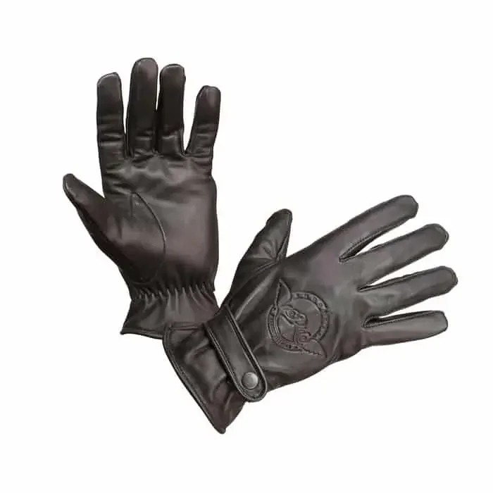 Modeka Romio Motorradhandschuhe Herren Leder schwarz M