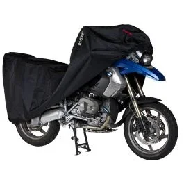 Motorradabdeckung DS Covers DELTA XXL – Schwarz