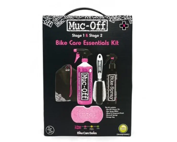 Muc-Off Bike Care Essentials Kit Fahrrad Reinigungs-Set