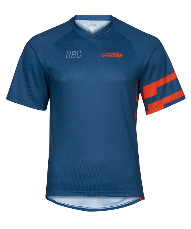 nanobike RBC Team MTB Trikot kurzarm | blue-orange