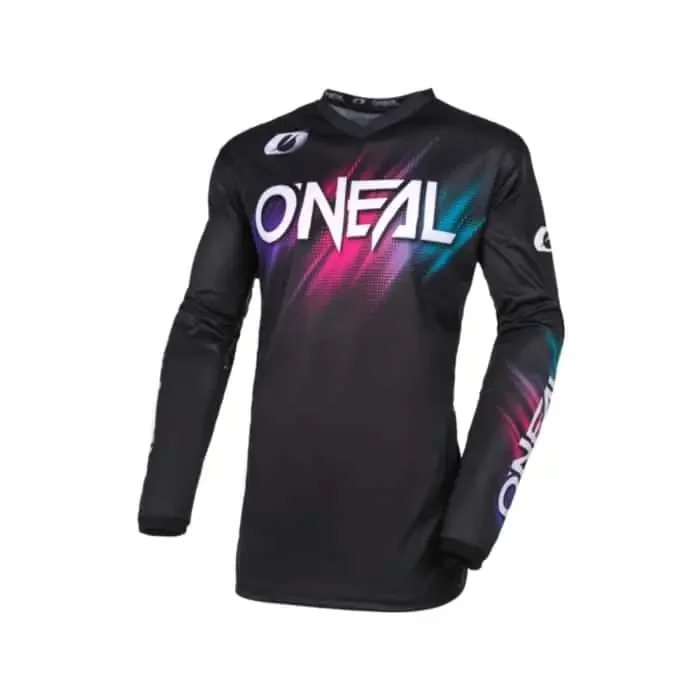 ONeal Element Voltage Damen Motocross Shirt schwarz-multi DXL