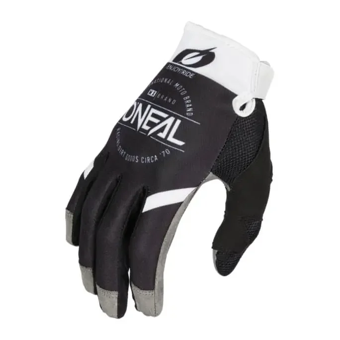 ONeal Mayhem Brand Crosshandschuh schwarz-weiß S