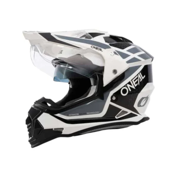 ONeal Sierra R V.24 Crosshelm weiß-schwarz-grau M