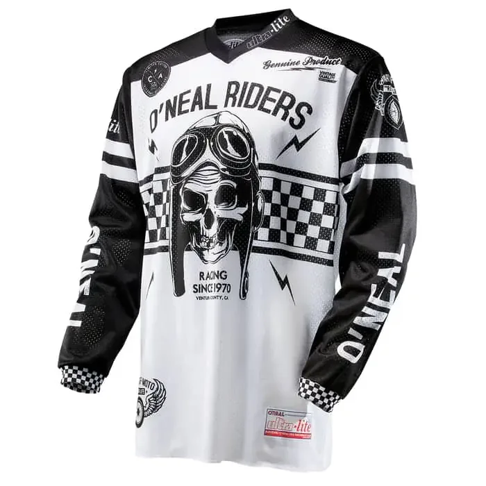 ONeal Ultra Lite Crossshirt schwarz-weiß L