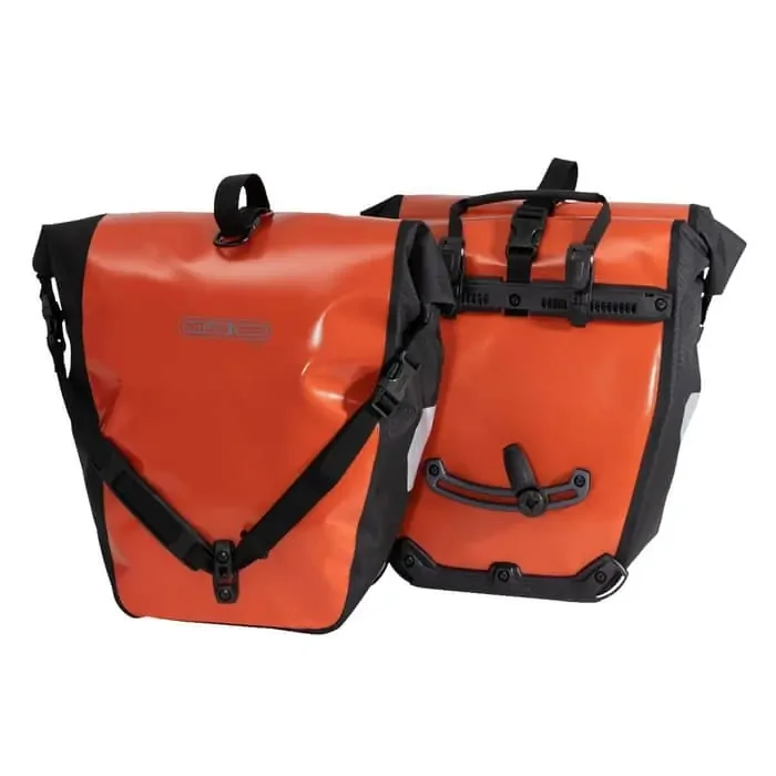 Ortlieb Back-Roller Free Fahrrad-Packtaschen (Paar) Rust-Black (Rost-Schwarz)