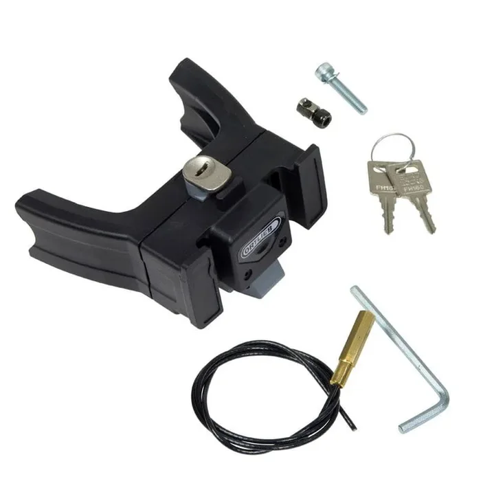 Ortlieb E207 Handlebar Mounting-Set E-Bike Lenkerhalter mit Schloss