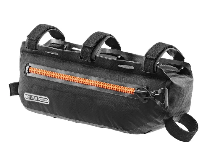 Ortlieb Frame-Pack Toptube – 3 Liter wasserdichte Rahmentasche | black matt