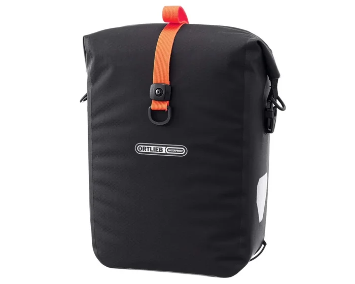 Ortlieb Gravel-Pack Single QL3.1 – 14.5 Liter wasserdichte Fahrradtasche (Einzeltasche) | black matt
