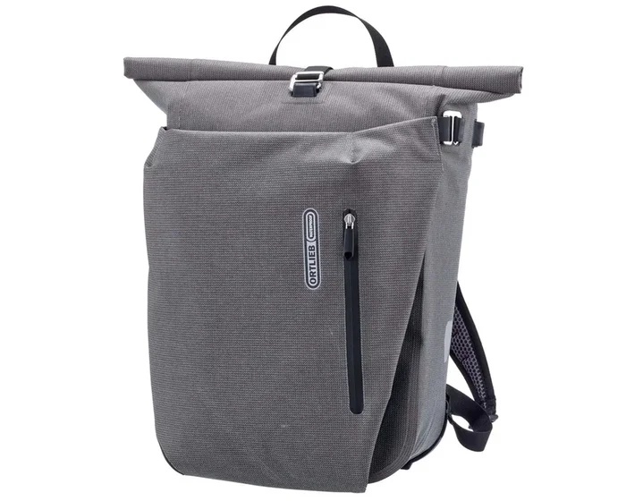 Ortlieb Vario Urban QL2.2 – 20 Liter wasserdichte Rucksack-Fahrradtasche Hybrid | pepper