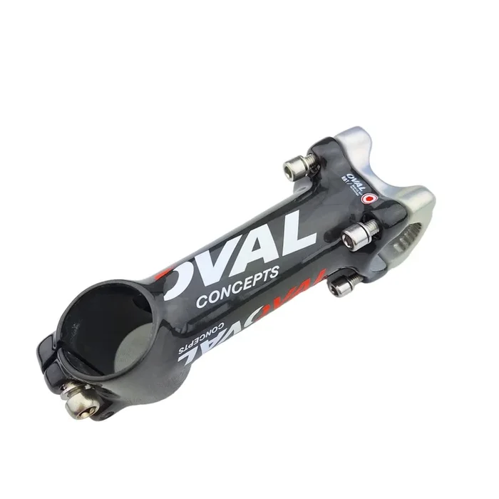 Oval Vorbau R900 Carbon 25.4 mm Rise 6° Länge 100 mm schwarz