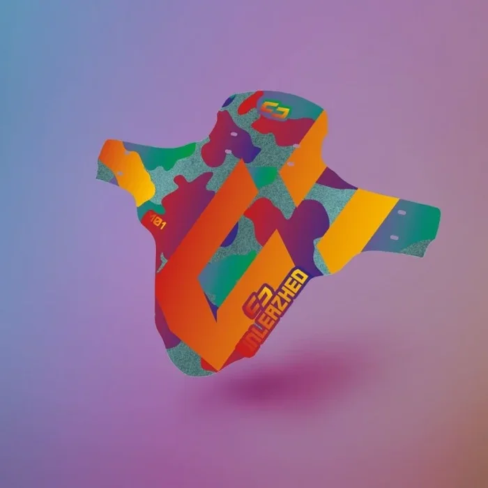 Paraphate Unleazhed Mudguard M01 Logo Camo Flipflop