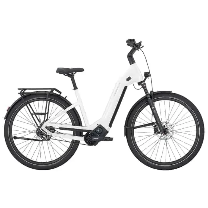 Pegasus Estremo EVO 9 Belt E-Trekkingrad Tiefeinsteiger 28″ weiß 45 cm