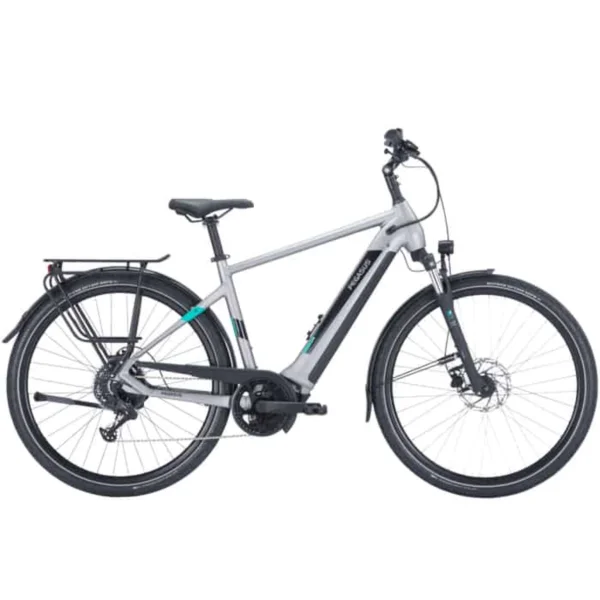 Pegasus EVO CX 625 E-Bike Trekkingrad Herren 28″ silber 50 cm