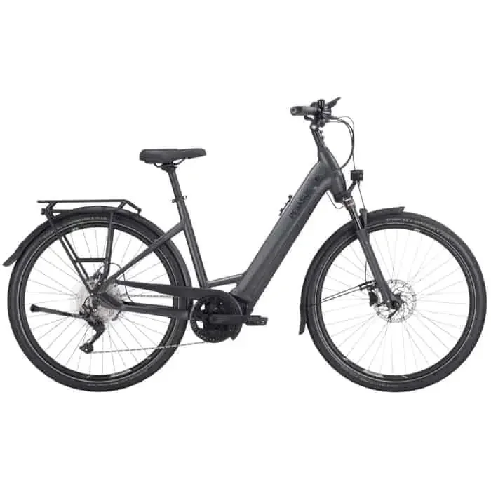 Pegasus Premio EVO 10 750 Lite E-Bike Trekkingrad Tiefeinsteiger 28″ schwarz 45 cm