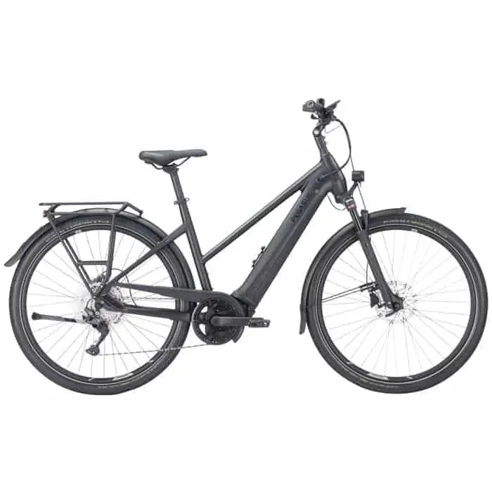 Pegasus Premio EVO 10 750 Lite E-Bike Trekkingrad Trapez 28″ schwarz 55 cm